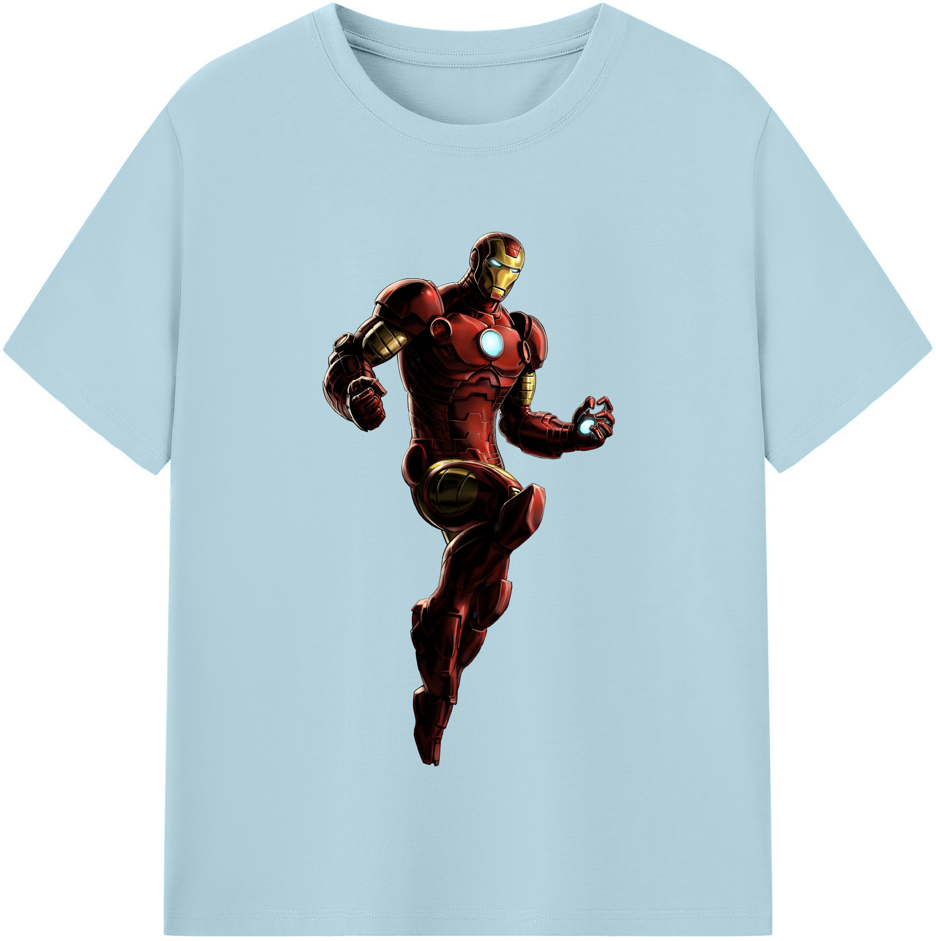 （画像用） アベンジャーズ The Avengers 綿100％半袖Tシャツ（フロントプリント）